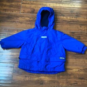 Blue Lands End Winter Jacket 2T